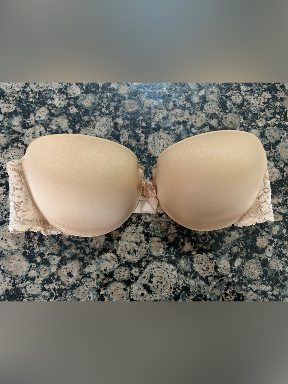 Victorias Secret Angels Nude & Lace push-up multi way Bra